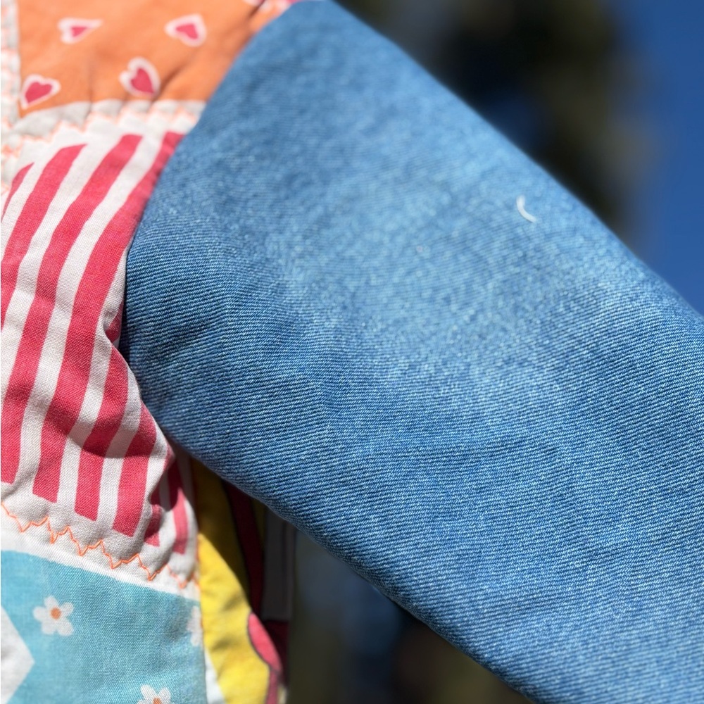 Vintage Colorful Patchwork Raggedy Ann  Doll Jacket - Picture 6 of 6